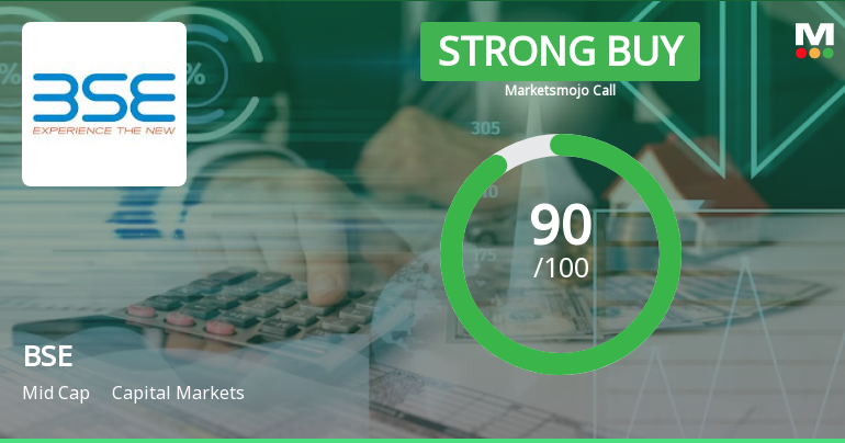 BSE Ltd is Rated Strong Buy