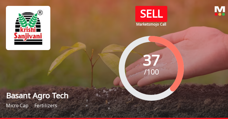 Basant Agro Tech (India) Ltd is Rated Sell