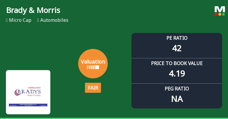 Brady & Morris Engineering: Valuation Shifts Signal Caution Amidst Mixed Performance
