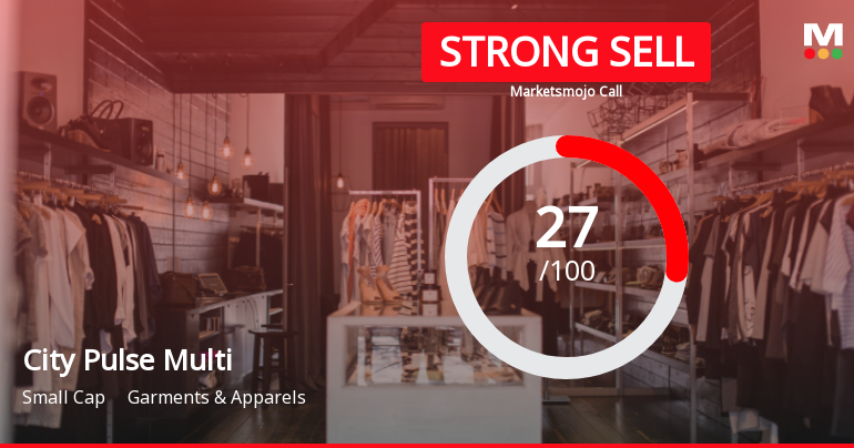 City Pulse Multiventures Ltd Downgraded to Strong Sell Amid Valuation and Financial Concerns