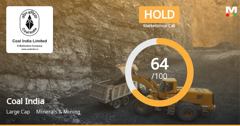 Coal India Ltd. Downgraded to Hold Amid Mixed Financial and Valuation Signals