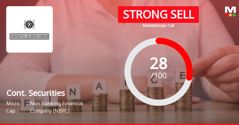 Continental Securities Ltd is Rated Strong Sell
