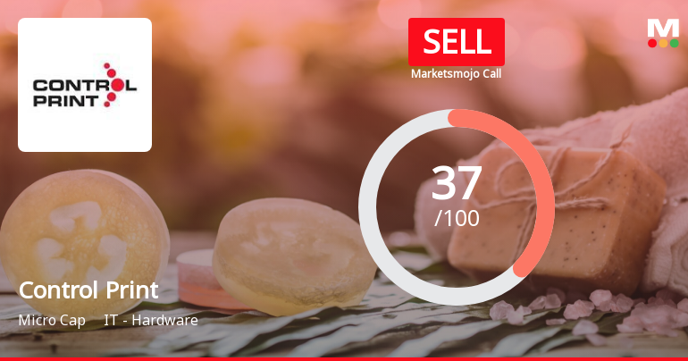 Control Print Ltd. is Rated Sell by MarketsMOJO