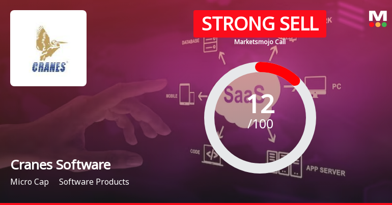 Cranes Software International Ltd is Rated Strong Sell
