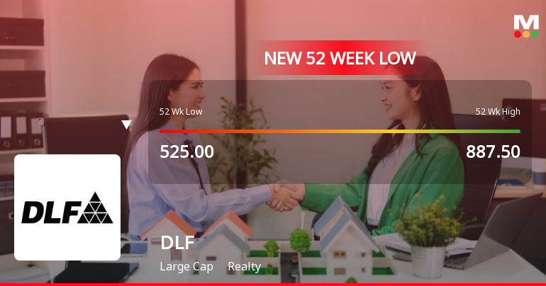 Markets Rally, But DLF Ltd. Sinks to 52-Week Low in Stock-Specific Sell-Off