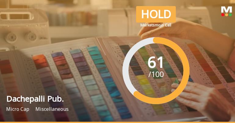 Dachepalli Publishers Ltd is Rated Hold
