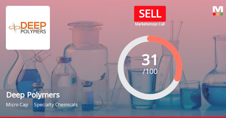 Deep Polymers Ltd is Rated Sell