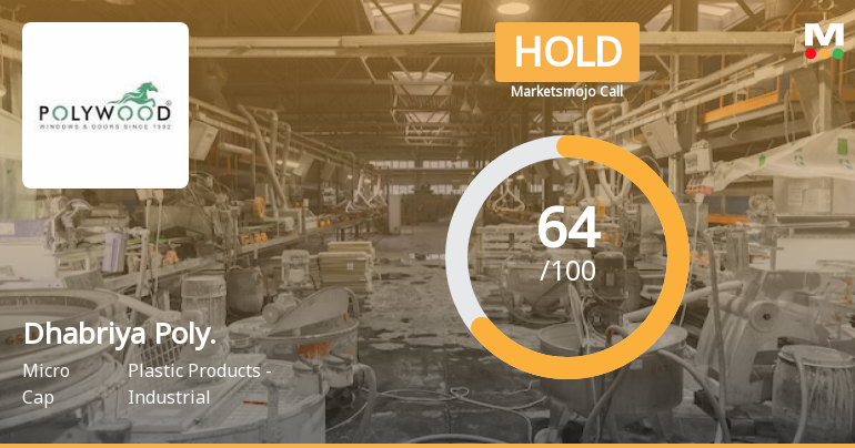 Dhabriya Polywood Ltd is Rated Hold by MarketsMOJO
