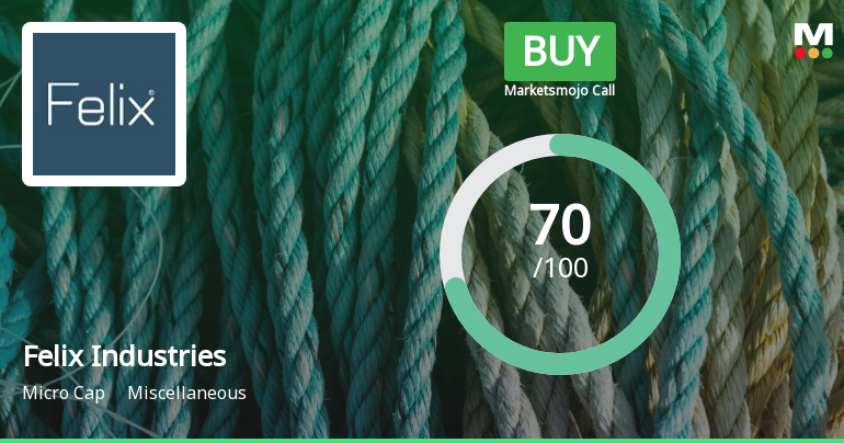 Felix Industries Ltd is Rated Buy