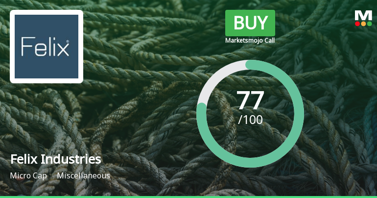 Felix Industries Ltd is Rated Buy