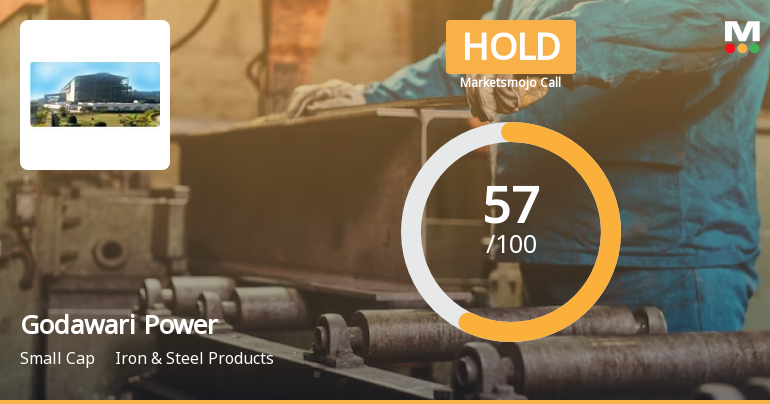 Godawari Power & Ispat Ltd is Rated Hold by MarketsMOJO
