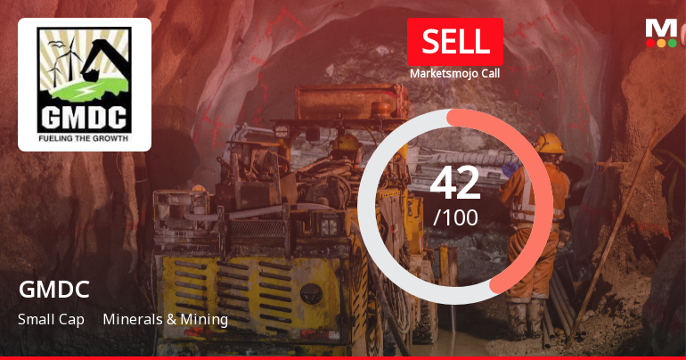 Gujarat Mineral Development Corporation Ltd. Downgraded to Sell Amid Financial Weakness