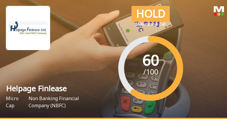 Helpage Finlease Ltd Upgraded to Hold as Technicals and Financials Improve