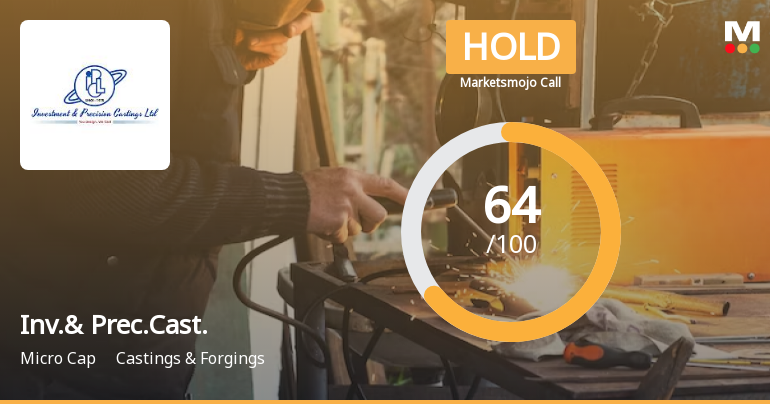 Investment & Precision Castings Ltd is Rated Hold