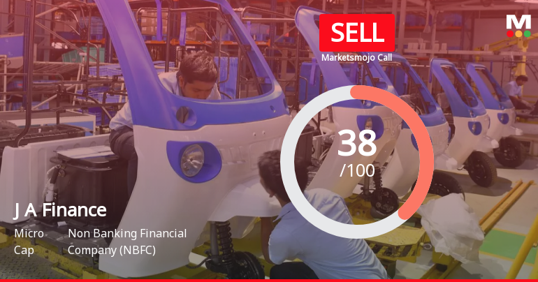 J A Finance Ltd Upgraded to Sell by MarketsMOJO Amid Mixed Technical and Fundamental Signals