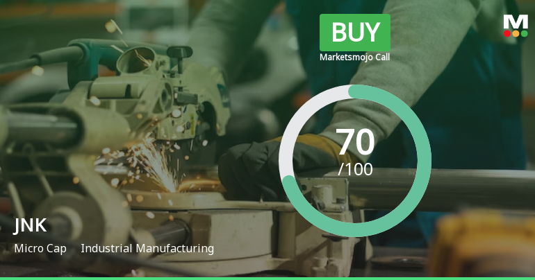 JNK India Ltd is Rated Buy by MarketsMOJO