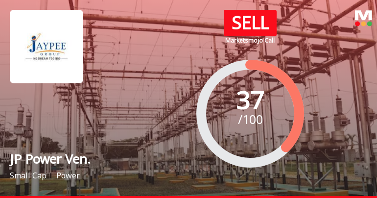 Jaiprakash Power Ventures Ltd is Rated Sell