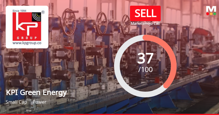 KPI Green Energy Ltd is Rated Sell