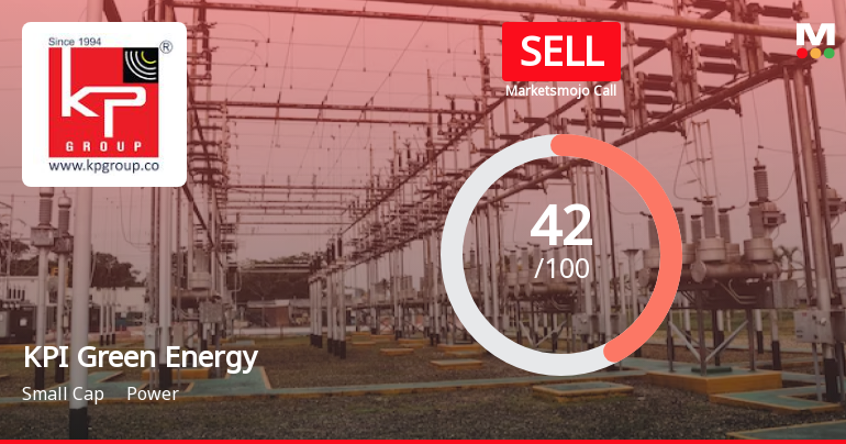 KPI Green Energy Ltd Downgraded to Sell Amid Technical Weakness and Valuation Concerns