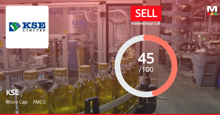 KSE Ltd is Rated Sell by MarketsMOJO