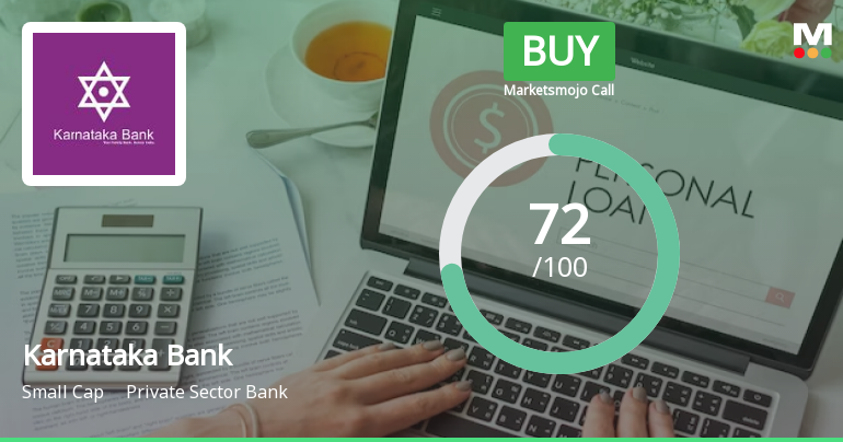 Karnataka Bank Ltd is Rated Buy by MarketsMOJO