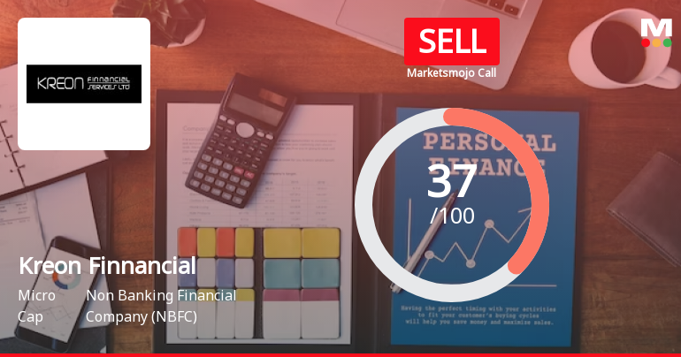 Kreon Finnancial Services Ltd is Rated Sell
