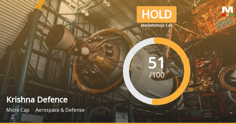 Krishna Defence & Allied Industries Ltd is Rated Hold