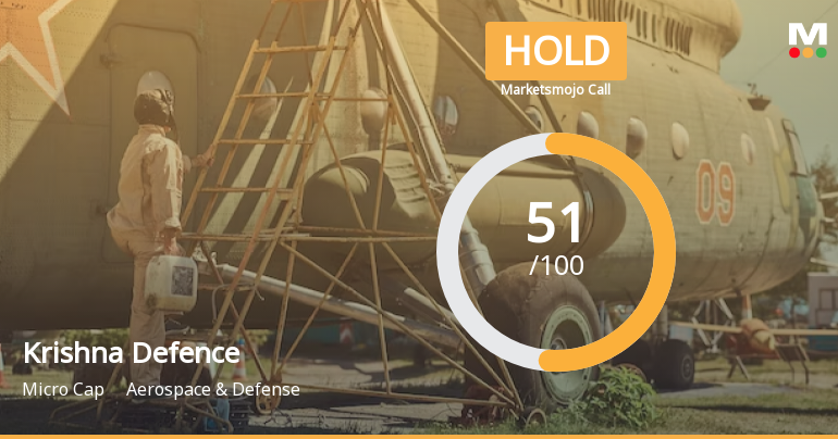 Krishna Defence & Allied Industries Ltd is Rated Hold