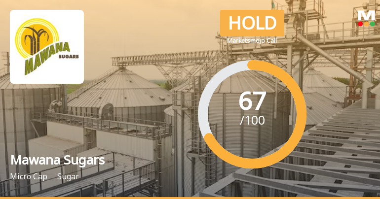 Mawana Sugars Ltd is Rated Hold by MarketsMOJO