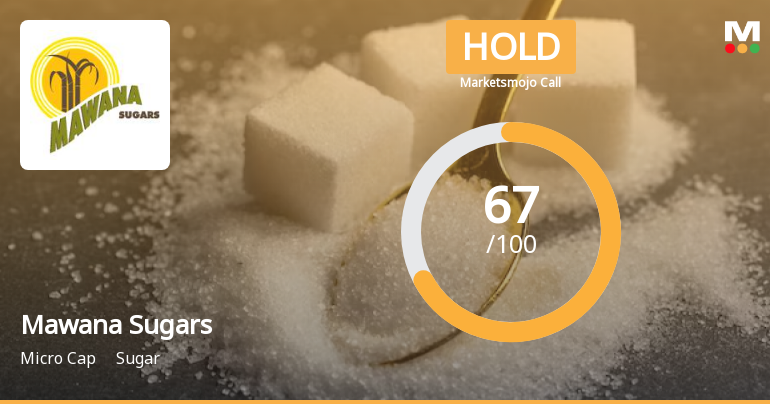 Mawana Sugars Ltd is Rated Hold by MarketsMOJO