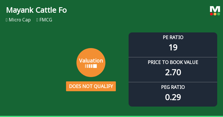 Mayank Cattle Food Ltd Valuation Shifts Signal Changing Market Sentiment