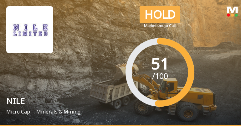 NILE Ltd Upgraded to Hold by MarketsMOJO on Improved Valuation and Financial Metrics