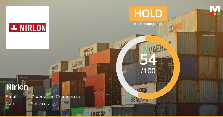 Nirlon Ltd Upgraded to Hold by MarketsMOJO on Improving Technicals and Financials