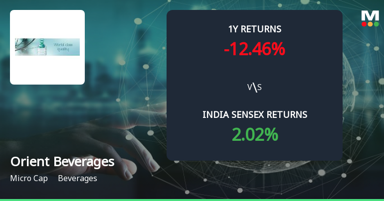 Golden Cross Forms in Orient Beverages Ltd — On a Day the Stock Fell 0.67%. What the Mixed Signals Mean