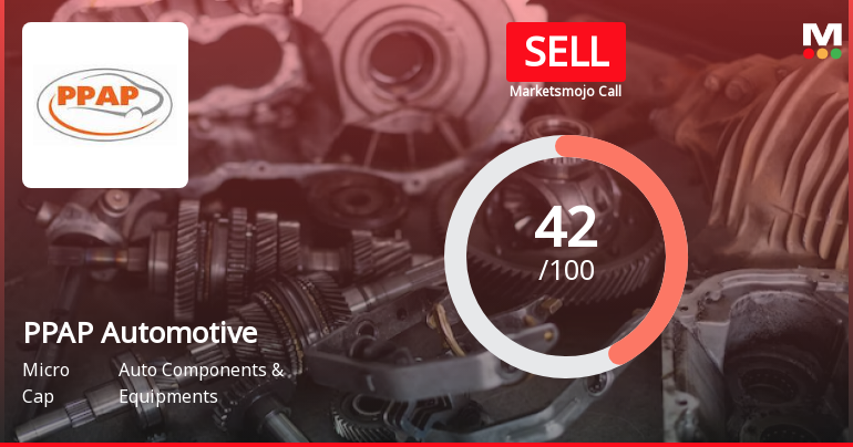 PPAP Automotive Ltd is Rated Sell