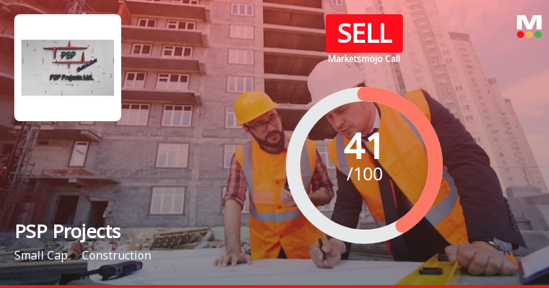 PSP Projects Ltd is Rated Sell