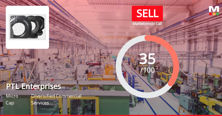 PTL Enterprises Ltd is Rated Sell