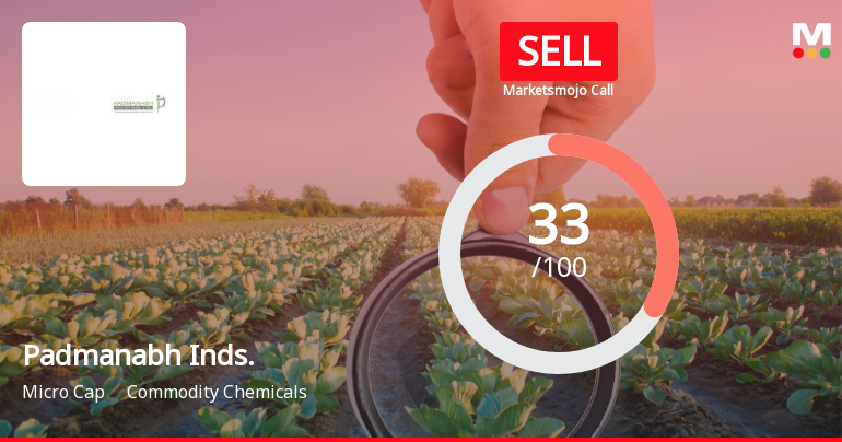 Padmanabh Industries Ltd Upgraded to Sell on Technical Improvements Despite Fundamental Challenges