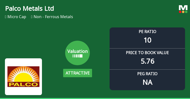 Palco Metals Ltd Valuation Shifts Signal Renewed Price Attractiveness Amid Mixed Returns