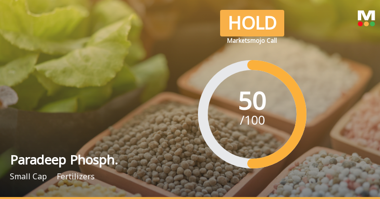 Paradeep Phosphates Ltd Upgraded to Hold on Technical and Valuation Improvements
