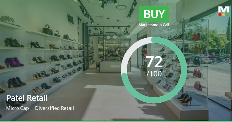 Patel Retail Ltd Upgraded to Buy on Strong Financials and Technical Momentum
