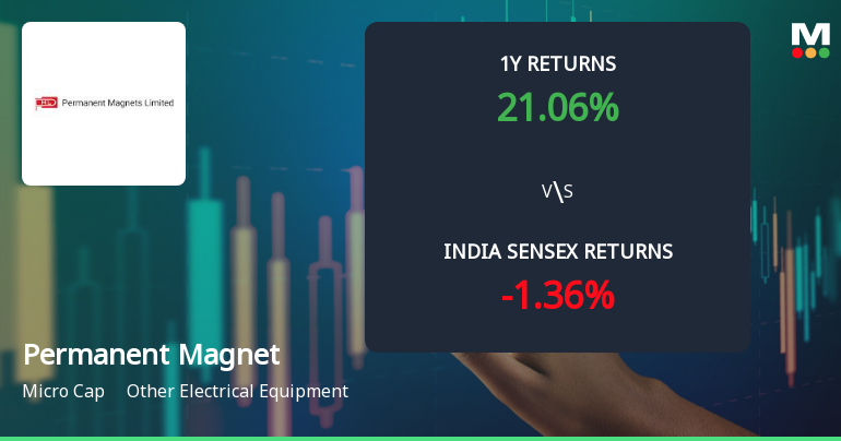 Permanent Magnets Ltd Sees Technical Momentum Shift Amid Strong Price Gains