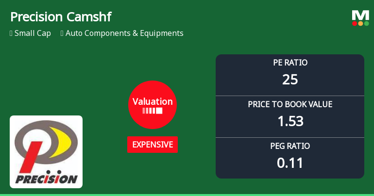 Precision Camshafts Ltd Valuation Shifts Signal Price Attractiveness Decline