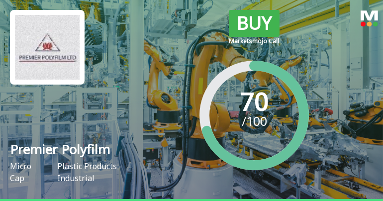 Premier Polyfilm Ltd Upgraded to Buy on Technical and Financial Strengths