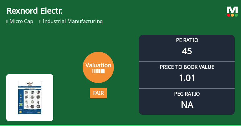 Rexnord Electronics & Controls Ltd: Valuation Shifts Signal Changing Market Sentiment