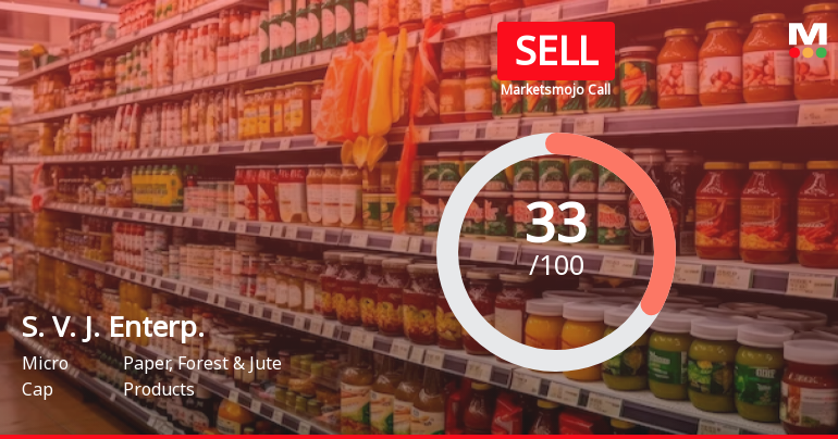 S. V. J. Enterprises Ltd is Rated Sell