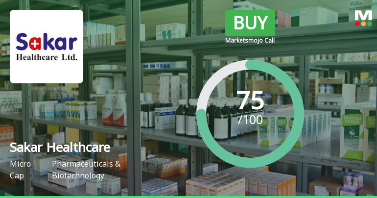 Sakar Healthcare Ltd is Rated Buy