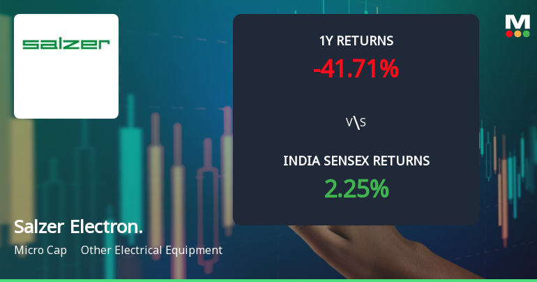 Salzer Electronics Ltd Shows Mixed Technical Signals Amid Mild Momentum Shift