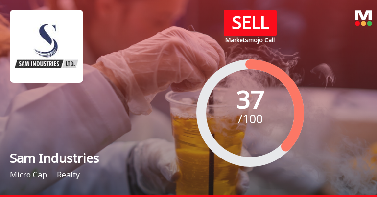 Sam Industries Ltd is Rated Sell by MarketsMOJO