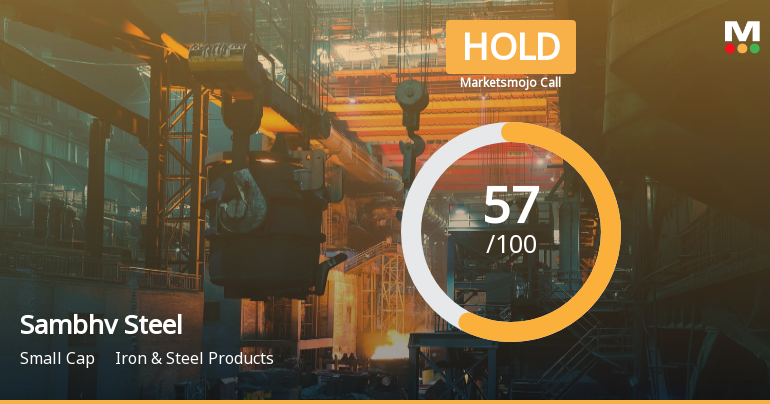 Sambhv Steel Tubes Ltd Upgraded to Hold as Technicals Improve Despite Expensive Valuation